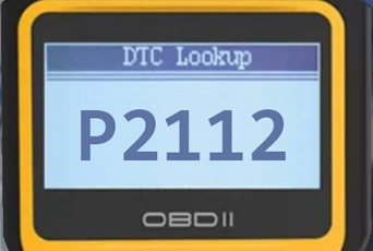 P2112 Código de Falla