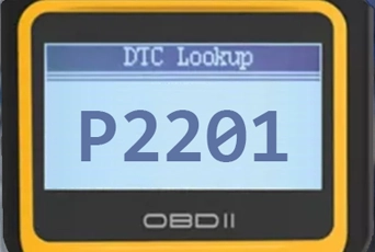 P2201 Código de Falla